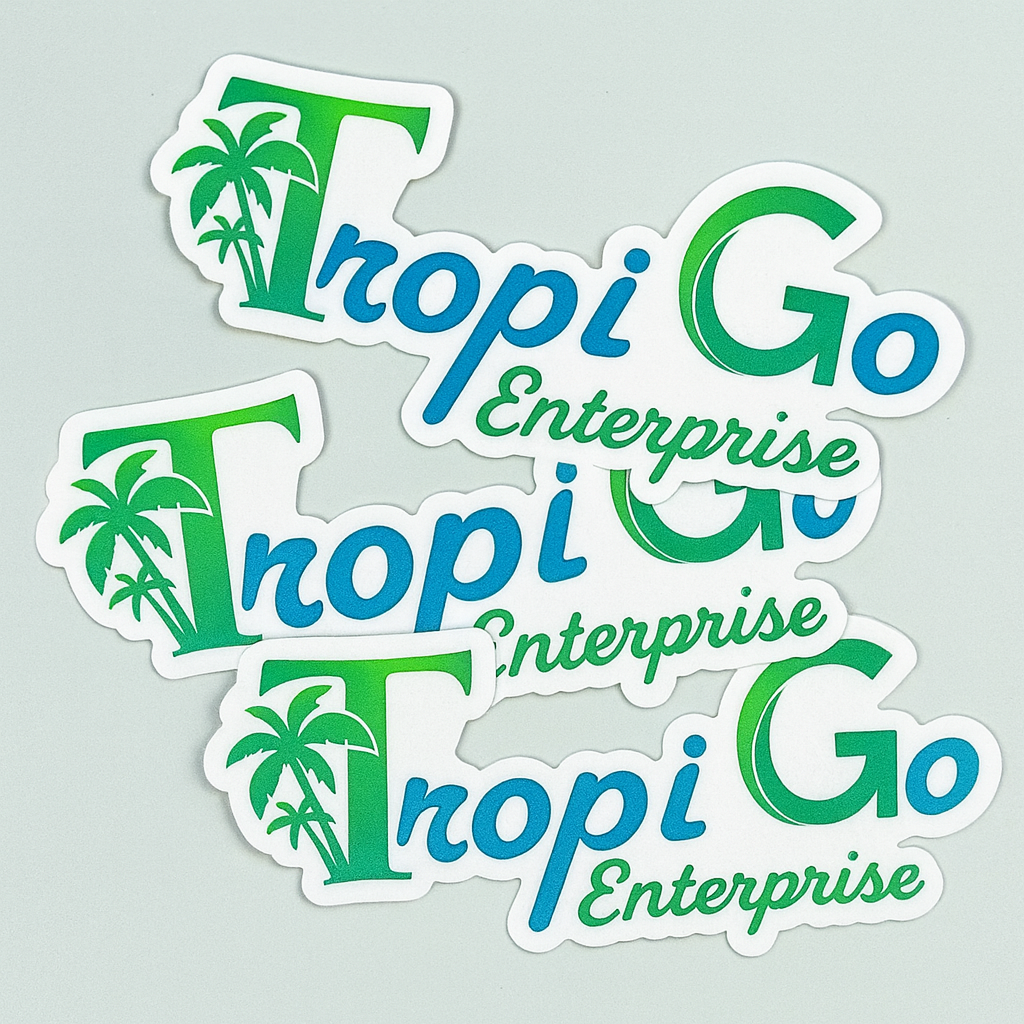 TropiGo custom stickers
